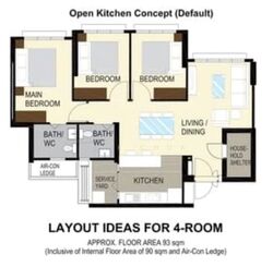 Blk 153 Bedok South Horizon (Bedok), HDB 4 Rooms #555214291